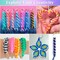 Boondoggle Lanyard String Kit with 20 Rolls Plastic Lacing Cord and 50Pcs Keychain Lanyard Accessories, Gimp String Weaving Kit for Keychain Crafts, Bracelet and Lanyards